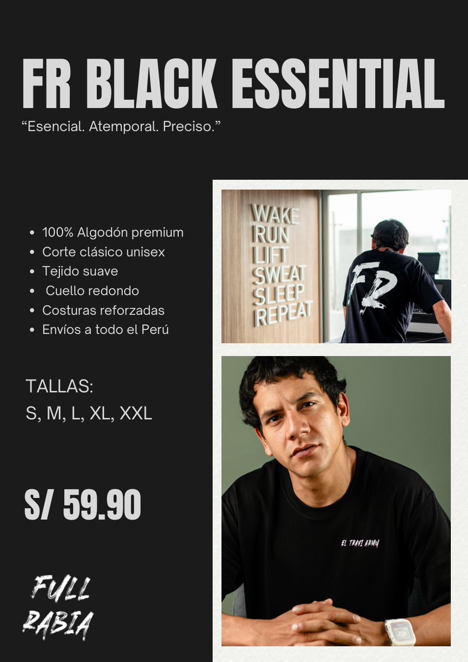 FR Black Essential